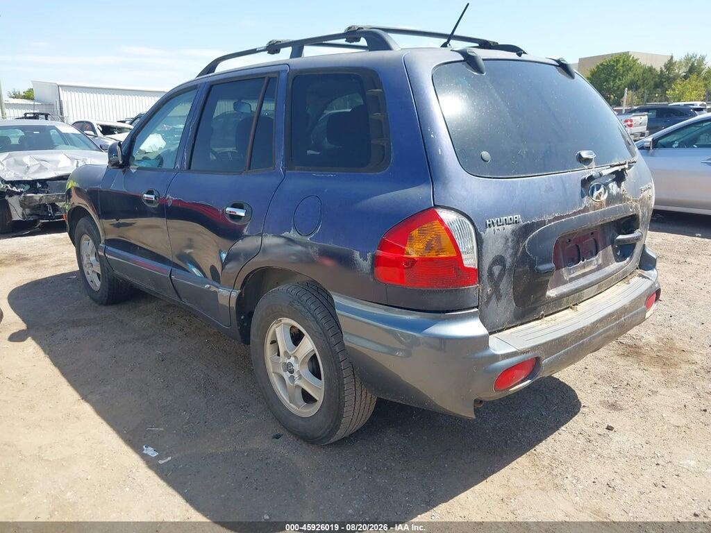 KM8SC13D44U759409 2004 HYUNDAI SANTA FE photo no. 3