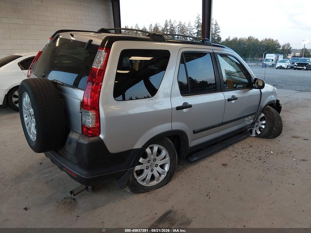 JHLRD77876C013192 2006 HONDA CR-V photo no. 4