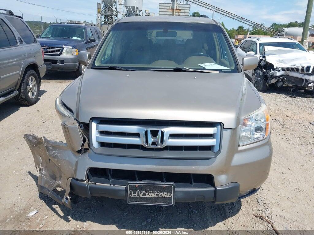 2HKYF18516H550925 2006 HONDA PILOT photo no. 12