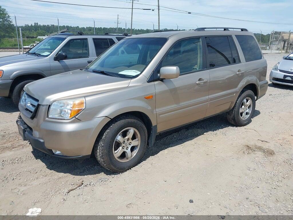 2HKYF18516H550925 2006 HONDA PILOT photo no. 2