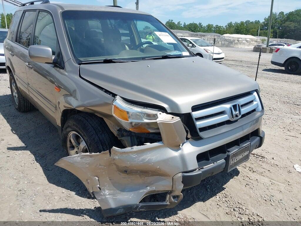 2HKYF18516H550925 2006 HONDA PILOT photo no. 6