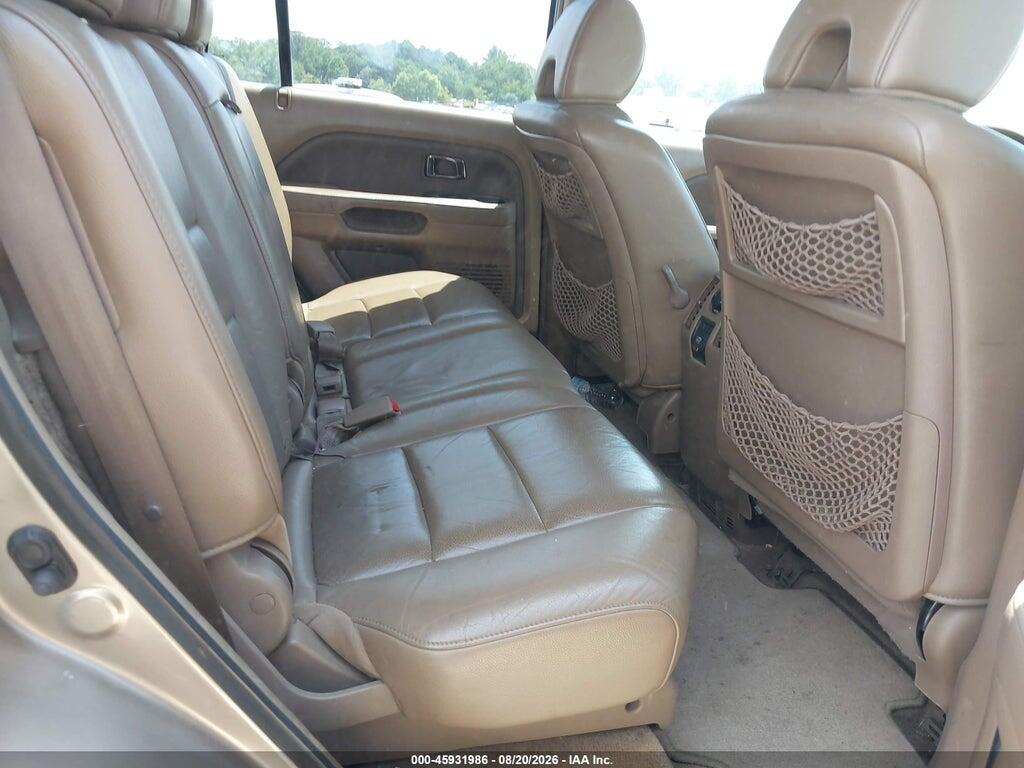 2HKYF18516H550925 2006 HONDA PILOT photo no. 8