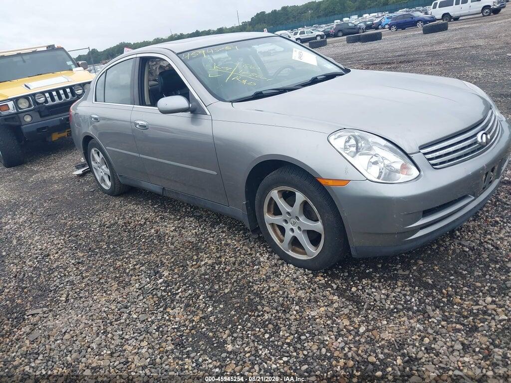 2004 INFINITI G35X JNKCV51FX4M707490