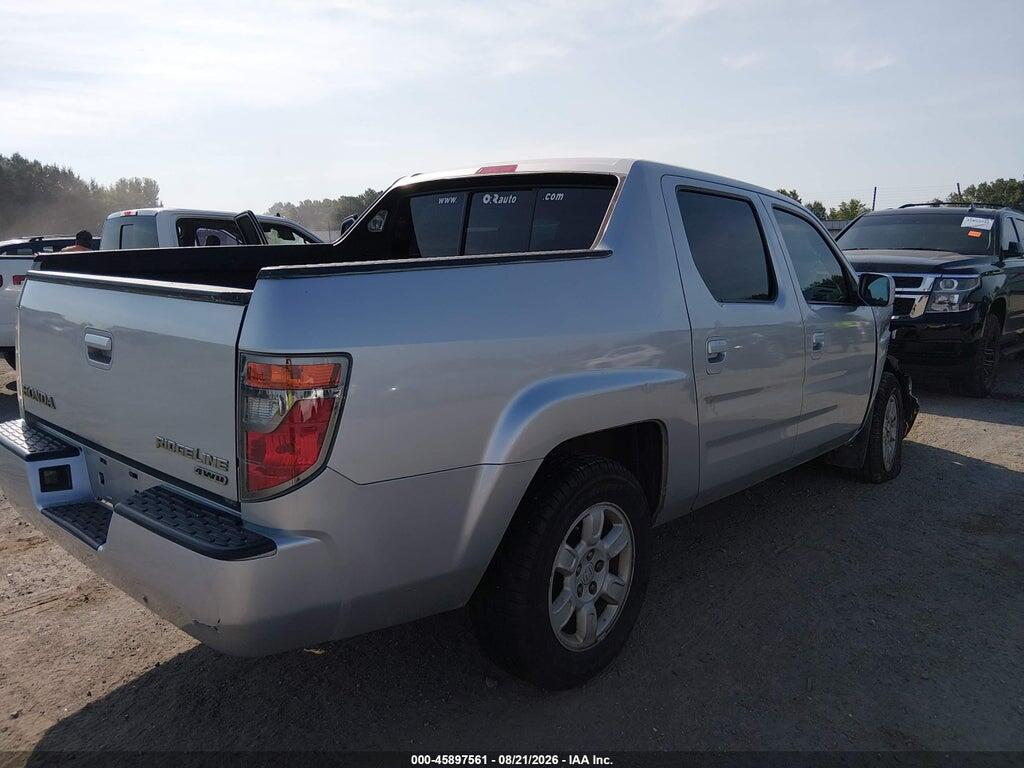 2HJYK16486H545943 2006 HONDA RIDGELINE photo no. 4