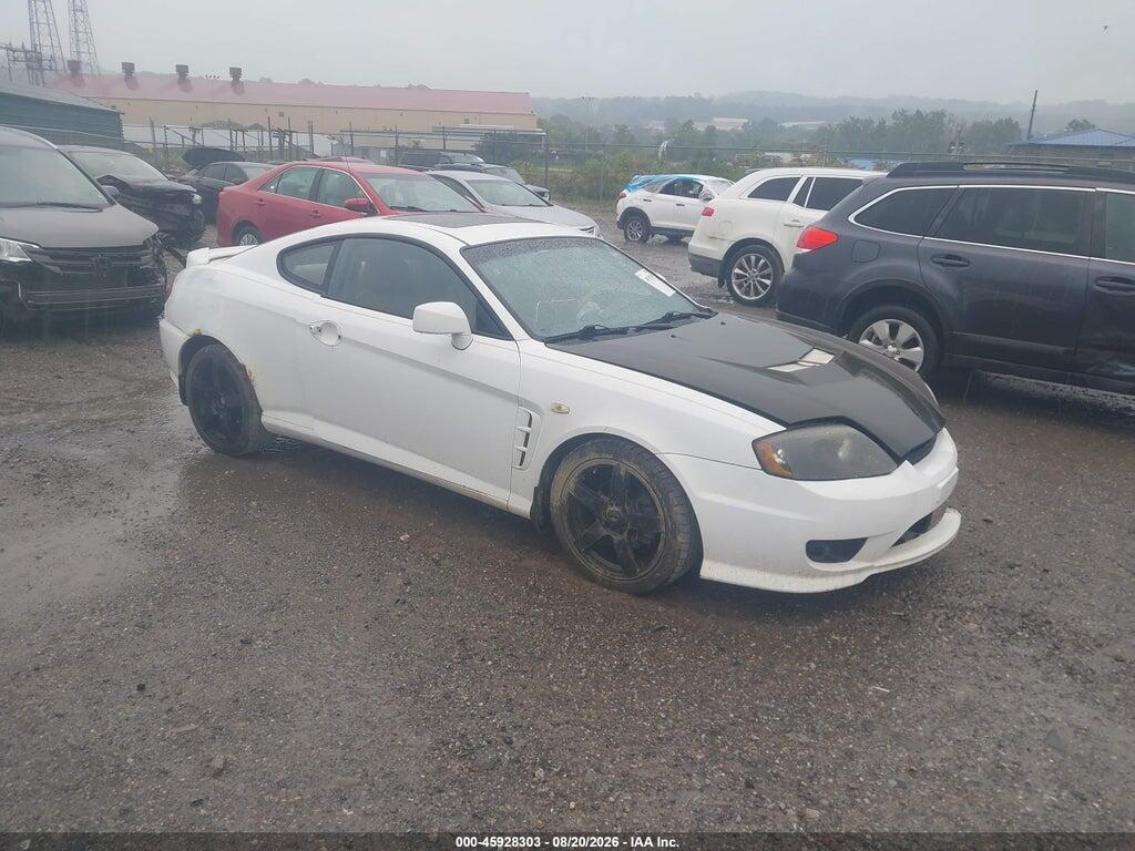 2006 HYUNDAI TIBURON KMHHN65F96U225728