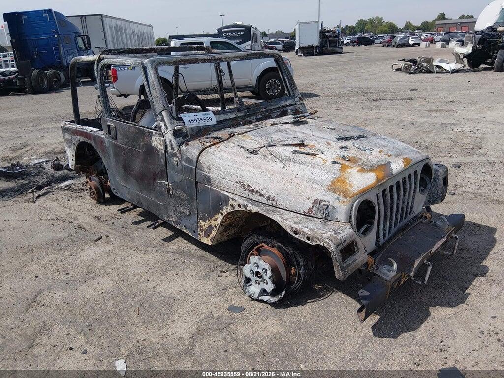 2004 JEEP WRANGLER 1J4FA59S24P738429