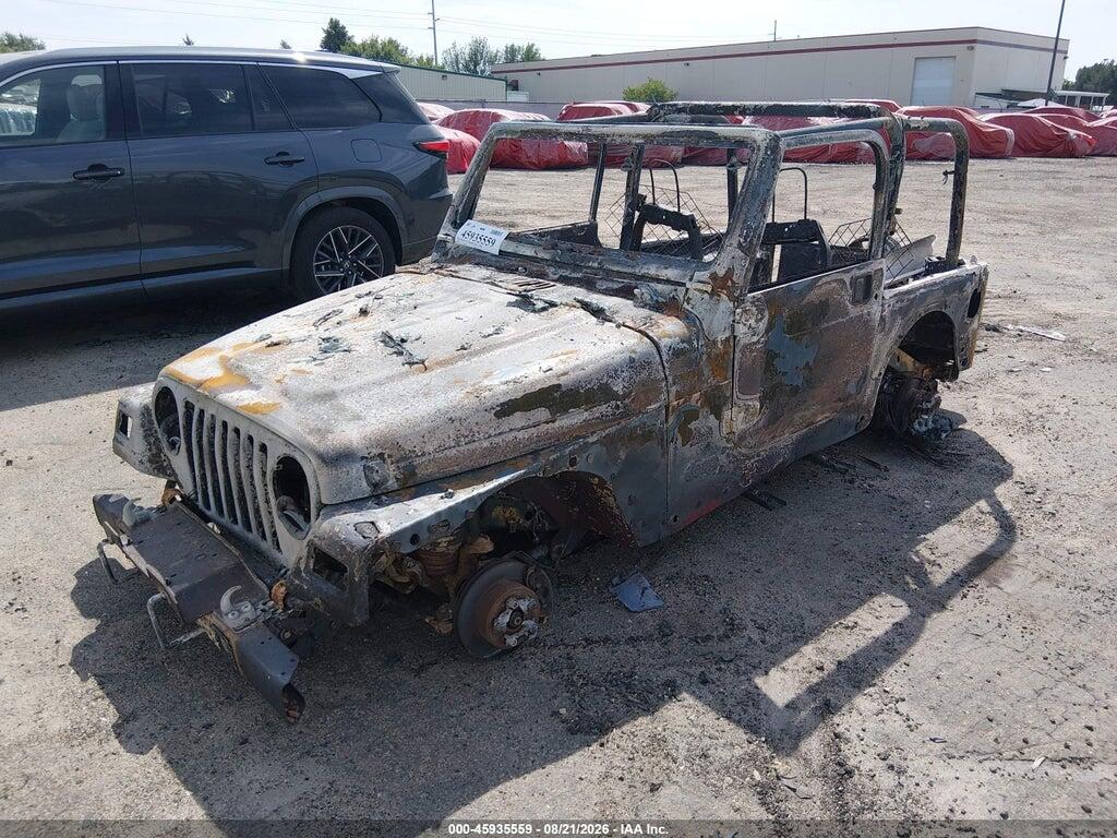 1J4FA59S24P738429 2004 JEEP WRANGLER photo no. 2