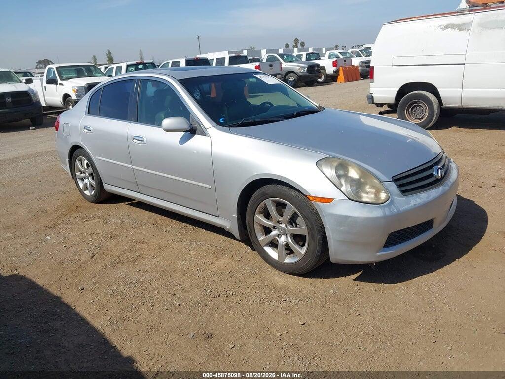 2006 INFINITI G35 JNKCV51E06M517630