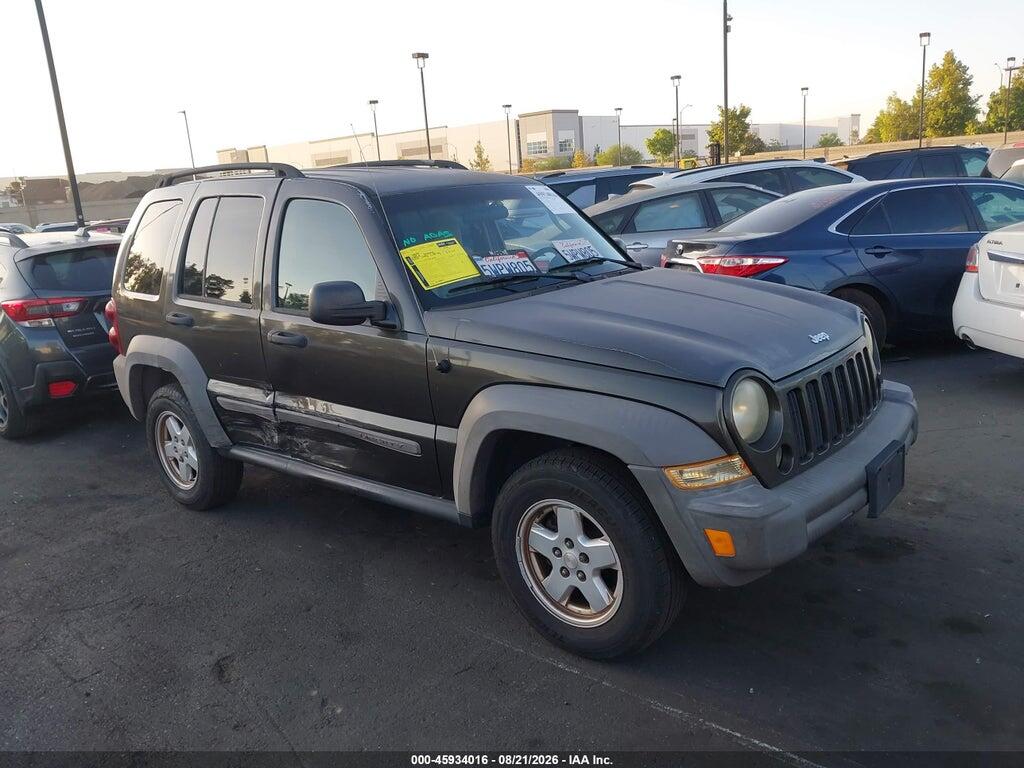 2006 JEEP LIBERTY 1J4GK48K06W262574