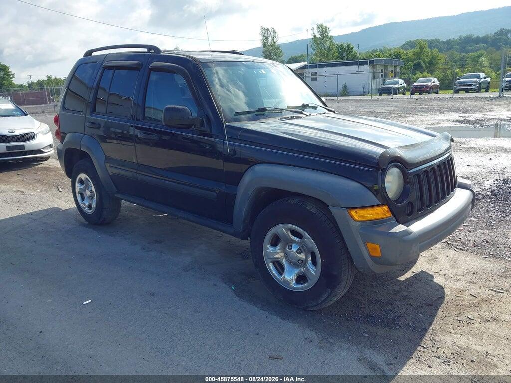 2006 JEEP LIBERTY 1J4GL48K86W182405