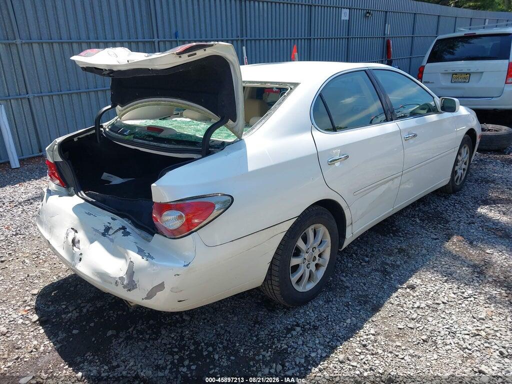 JTHBA30G345003275 2004 LEXUS ES 330 photo no. 4