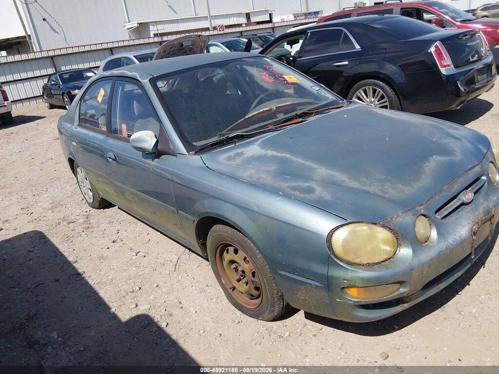 2000 KIA SPECTRA KNAFB1612Y5208600
