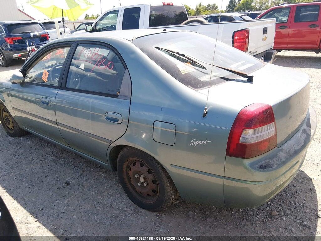 KNAFB1612Y5208600 2000 KIA SPECTRA photo no. 3