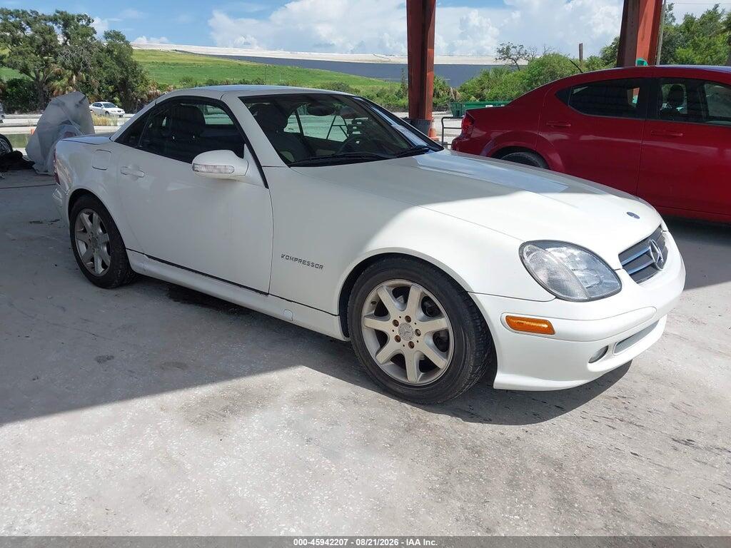 2004 MERCEDES-BENZ SLK 230 WDBKK49F54F300586