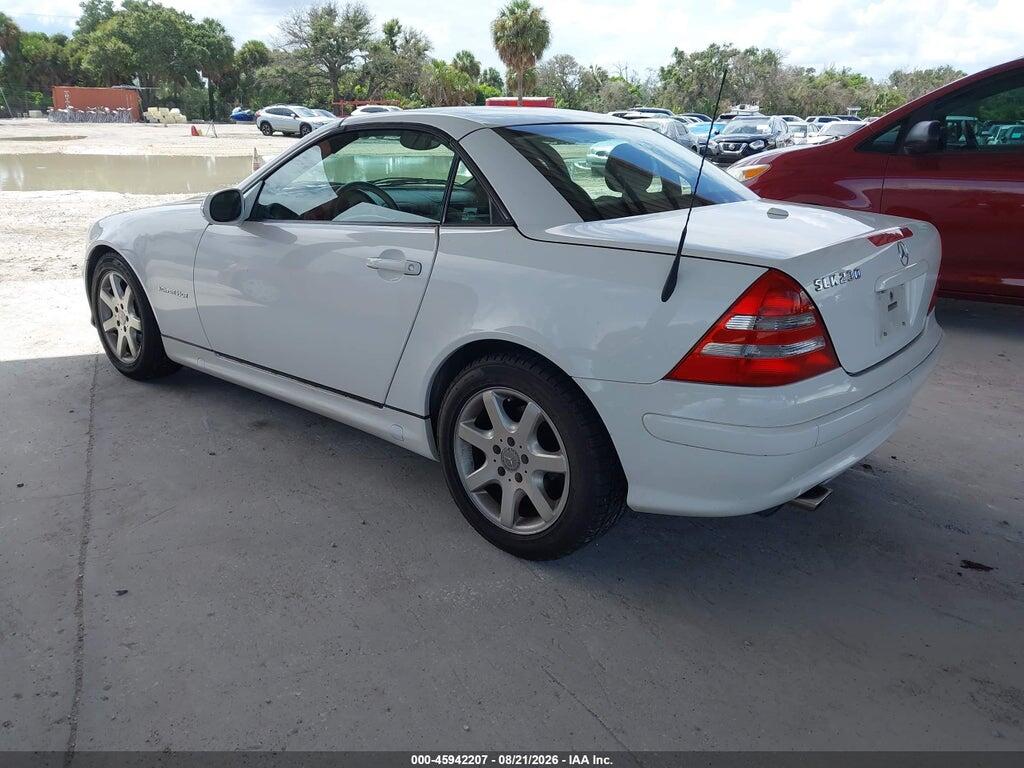 WDBKK49F54F300586 2004 MERCEDES-BENZ SLK 230 photo no. 3
