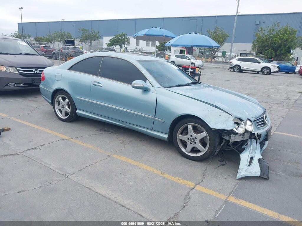 2004 MERCEDES-BENZ CLK 500 WDBTJ75J14F081192