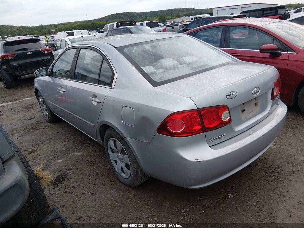 KNAGE123765048763 2006 KIA OPTIMA photo no. 3