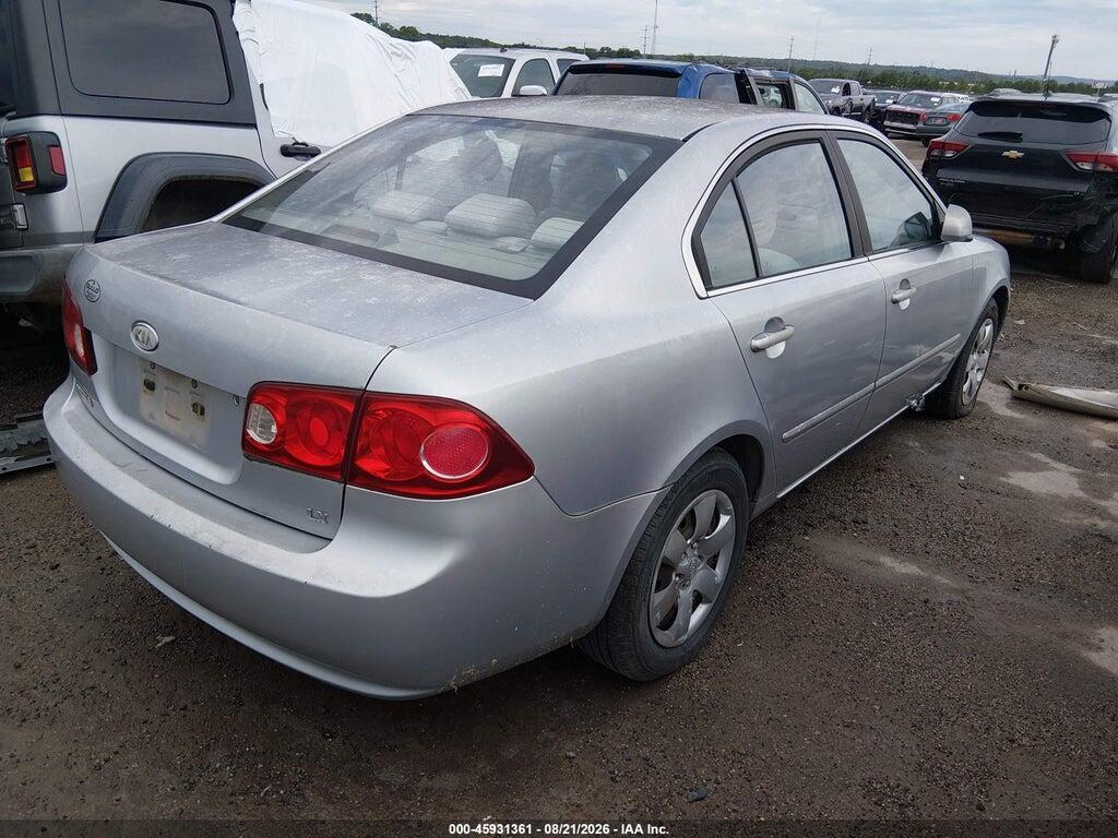 KNAGE123765048763 2006 KIA OPTIMA photo no. 4