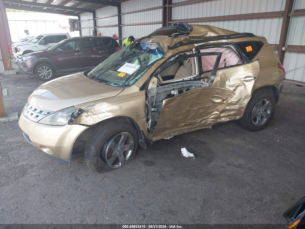 JN8AZ08TX4W212131 2004 NISSAN MURANO photo no. 2