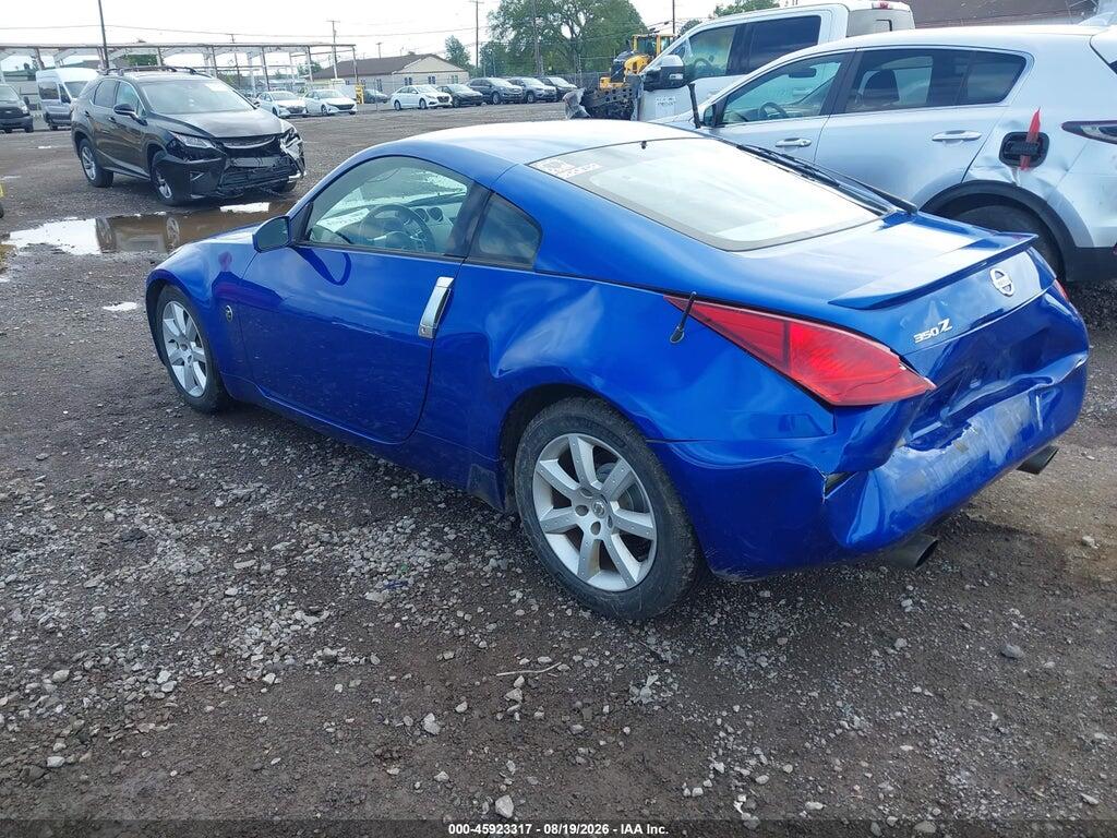 JN1AZ34D54T164635 2004 NISSAN 350Z photo no. 3