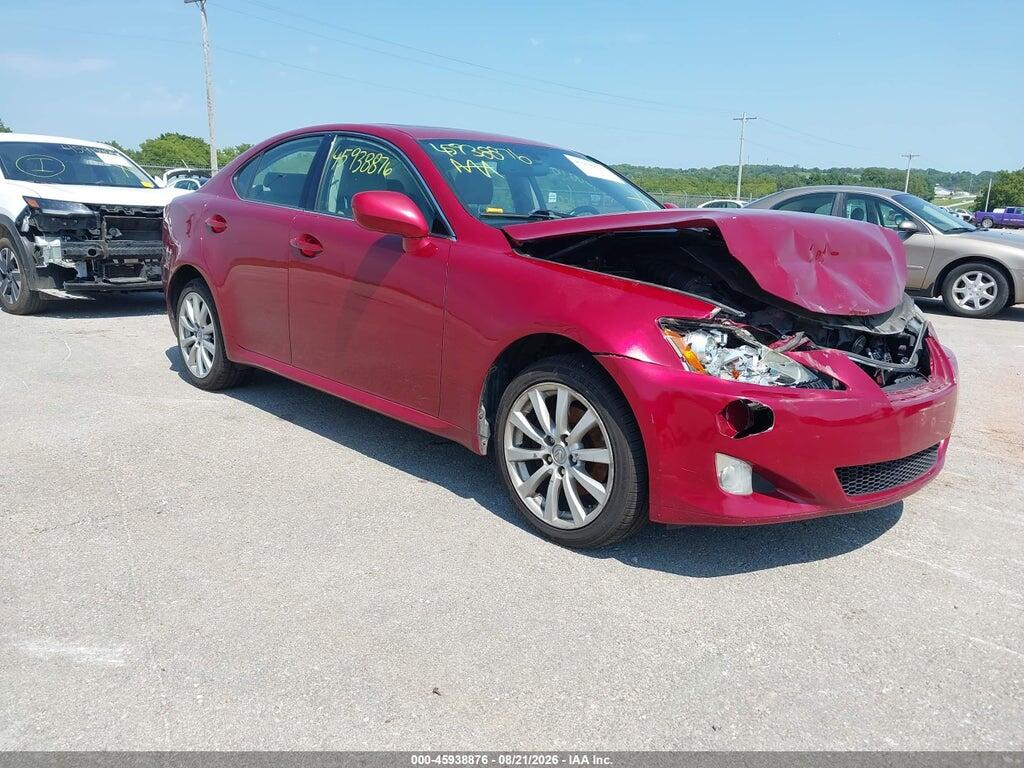 2006 LEXUS IS 250 JTHCK262X62006878