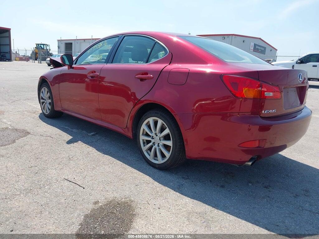 JTHCK262X62006878 2006 LEXUS IS 250 photo no. 3