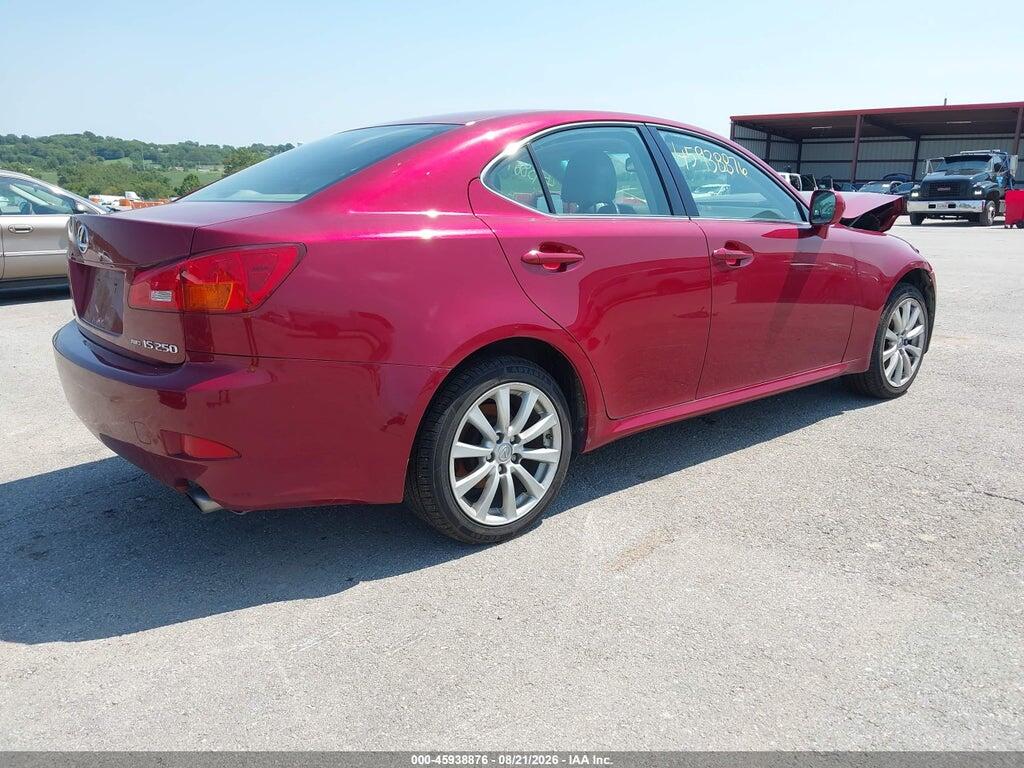 JTHCK262X62006878 2006 LEXUS IS 250 photo no. 4