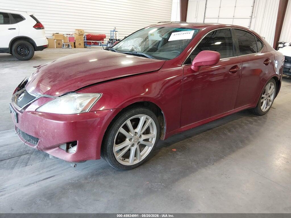 JTHBK262662010793 2006 LEXUS IS 250 photo no. 2
