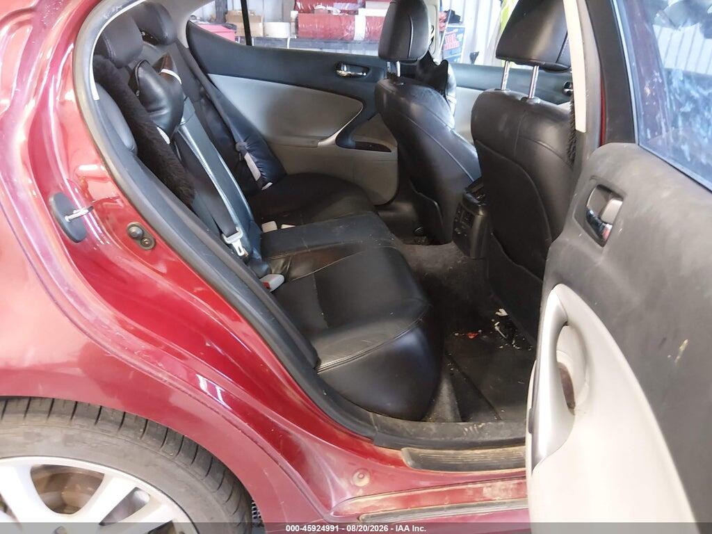 JTHBK262662010793 2006 LEXUS IS 250 photo no. 8