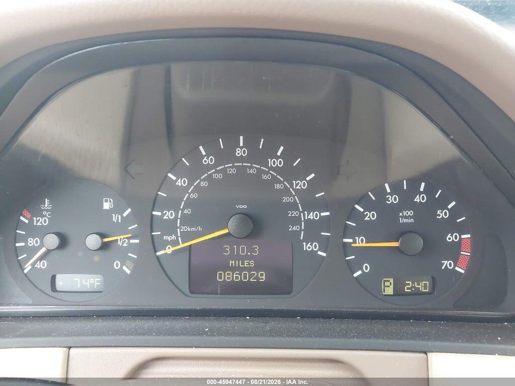 WDBJF82J6YX030760 2000 MERCEDES-BENZ E 320 photo no. 7