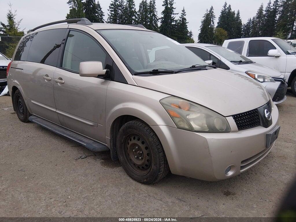 2004 NISSAN QUEST 5N1BV28U44N309259