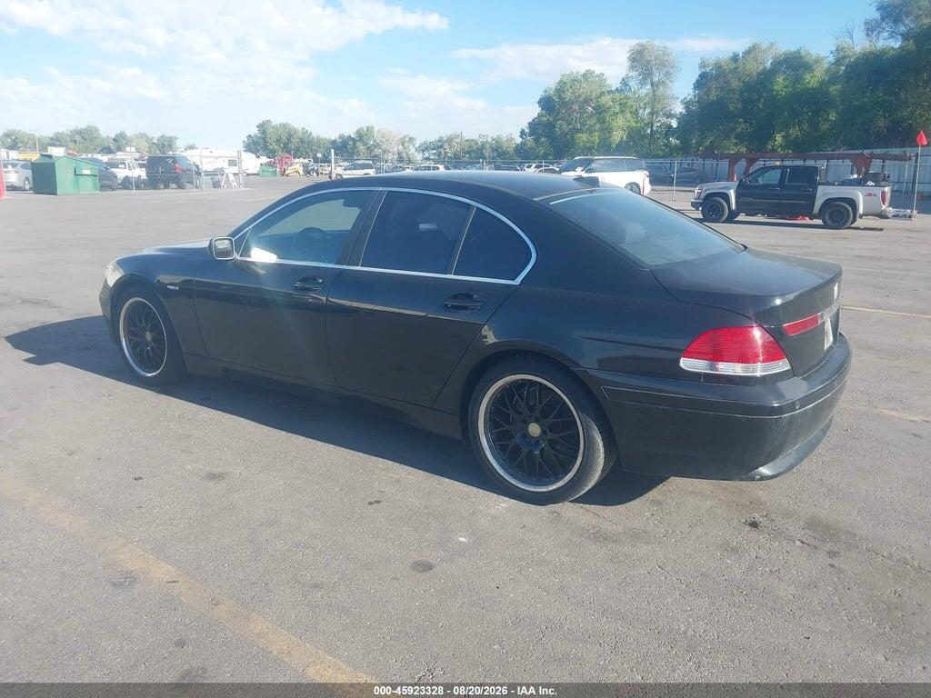 2002 BMW 745 WBAGL63492DP60721