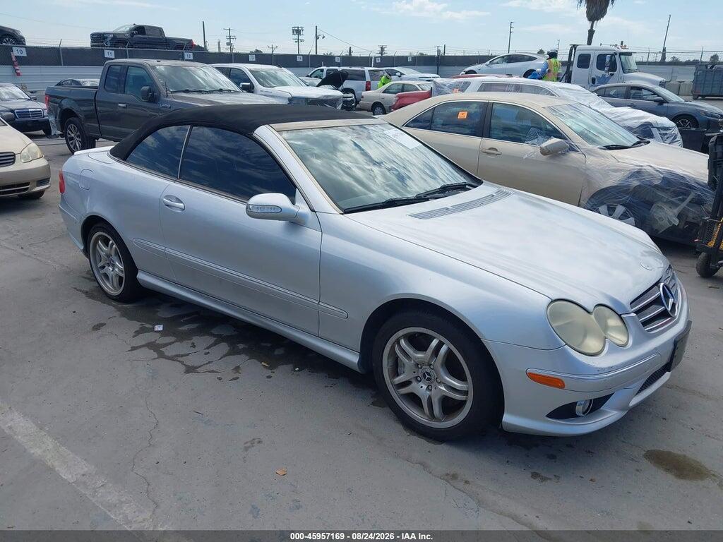 2006 MERCEDES-BENZ CLK 500 WDBTK75G06T061456