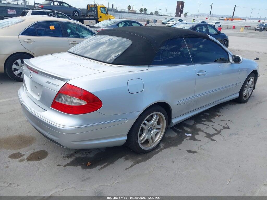 WDBTK75G06T061456 2006 MERCEDES-BENZ CLK 500 photo no. 4