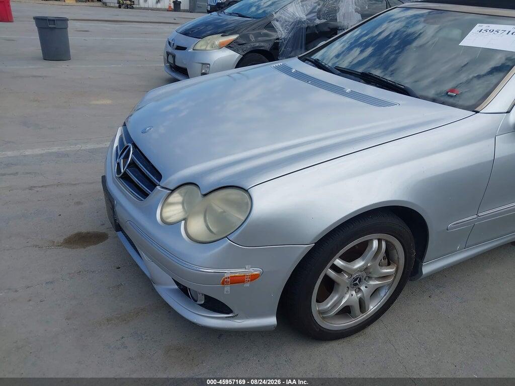 WDBTK75G06T061456 2006 MERCEDES-BENZ CLK 500 photo no. 6