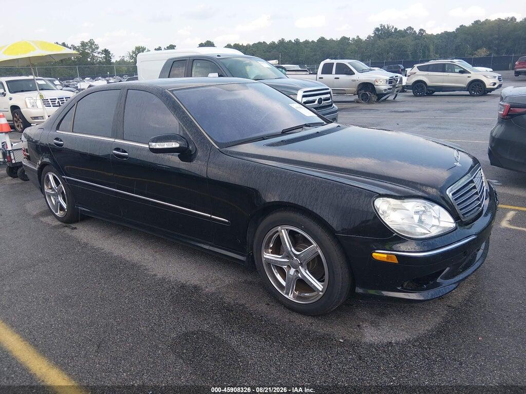 2006 MERCEDES-BENZ S 500 WDBNG75J26A484363