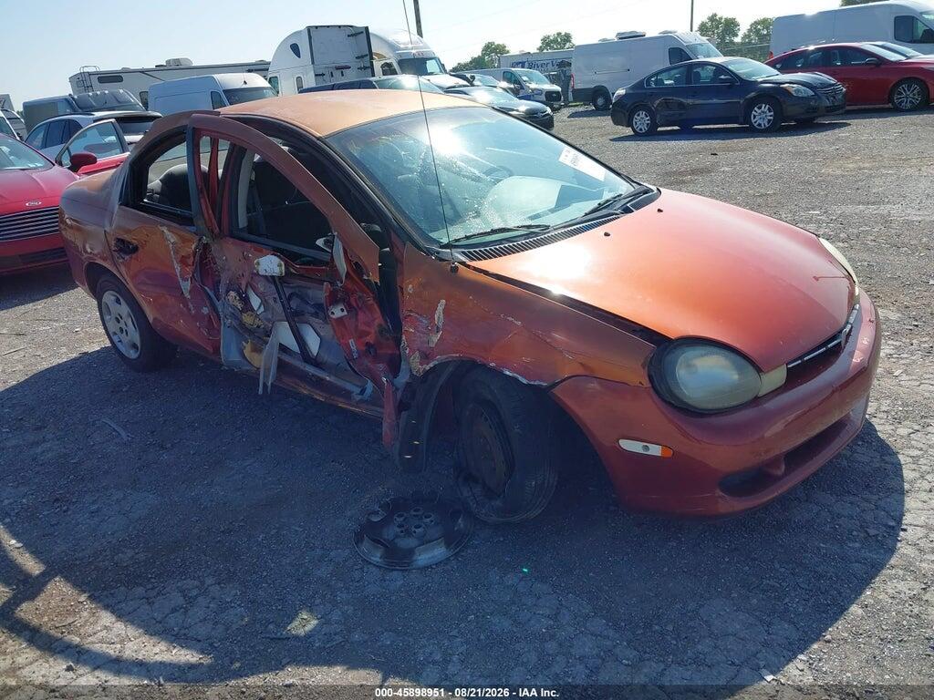 2000 PLYMOUTH NEON 1P3ES46C2YD506068