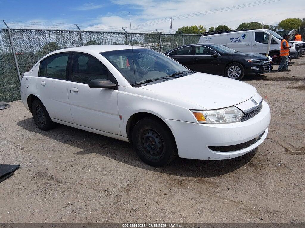 2004 SATURN ION 1G8AJ52F34Z110309