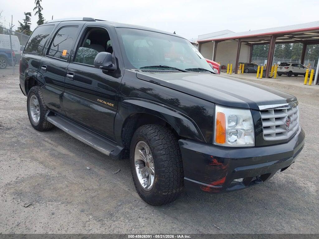 2002 CADILLAC ESCALADE 1GYEK63N22R206083