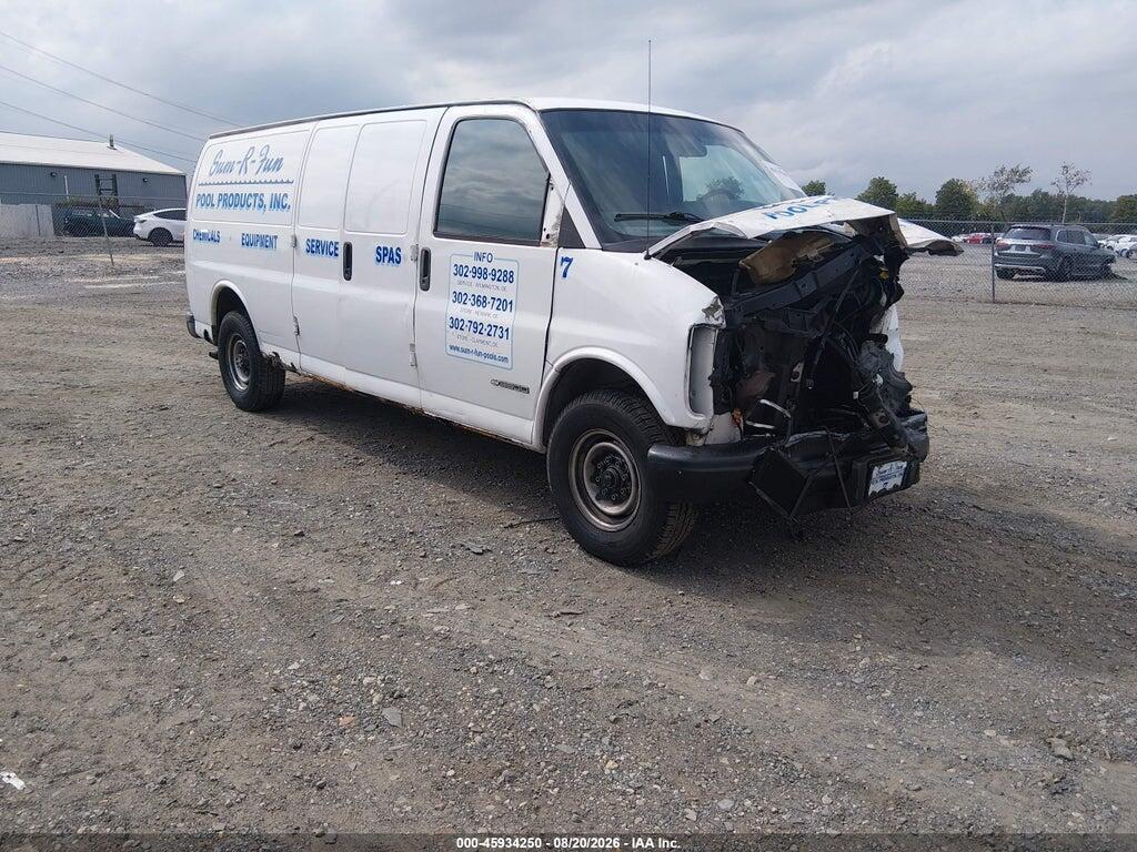 2002 CHEVROLET EXPRESS CARGO VAN 1GCHG39R121245534