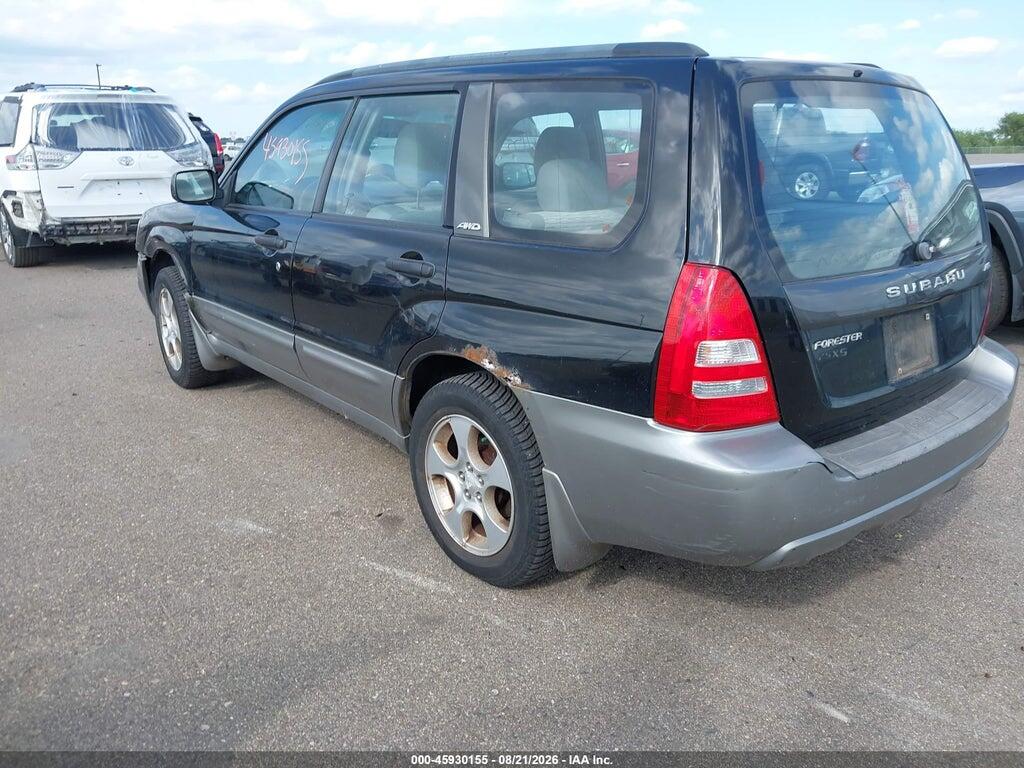 JF1SG65644H744461 2004 SUBARU FORESTER photo no. 3