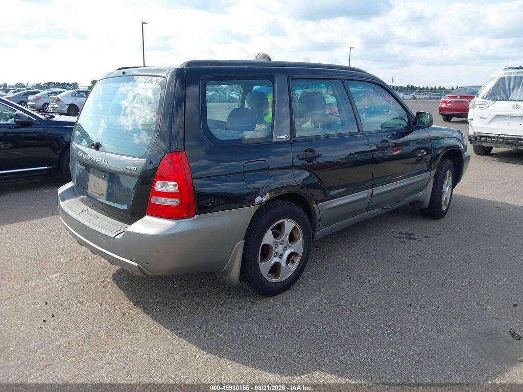 JF1SG65644H744461 2004 SUBARU FORESTER photo no. 4