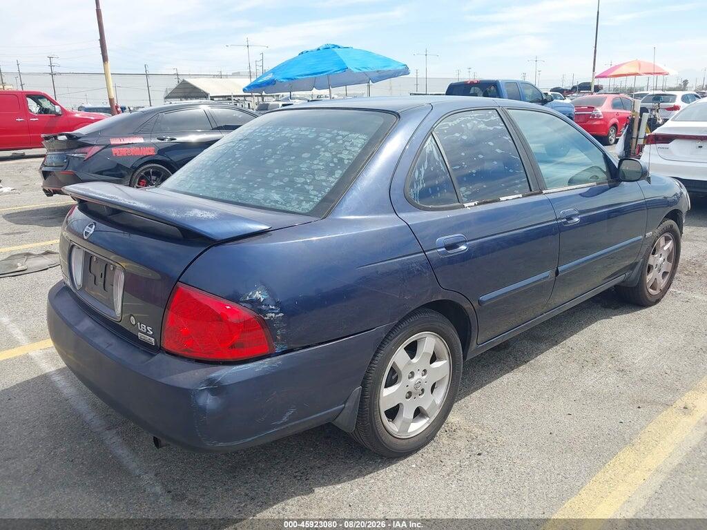 3N1CB51D66L488651 2006 NISSAN SENTRA photo no. 4