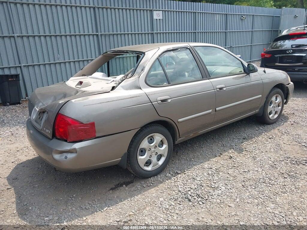 3N1CB51D86L494032 2006 NISSAN SENTRA photo no. 4