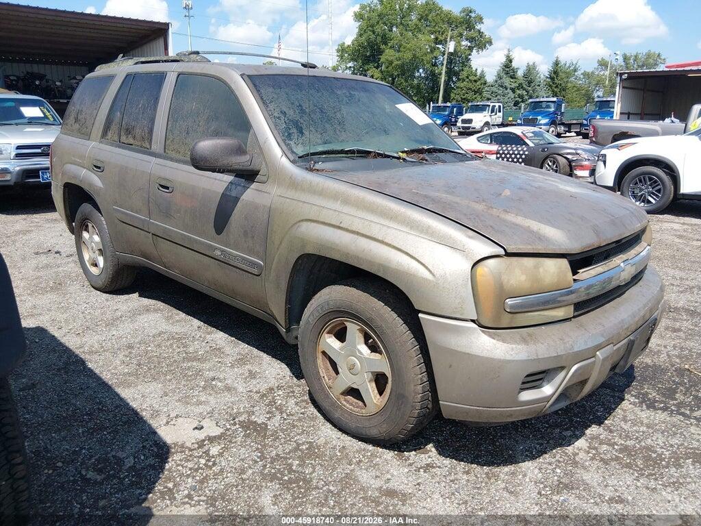 2002 CHEVROLET TRAILBLAZER 1GNDT13S722368539