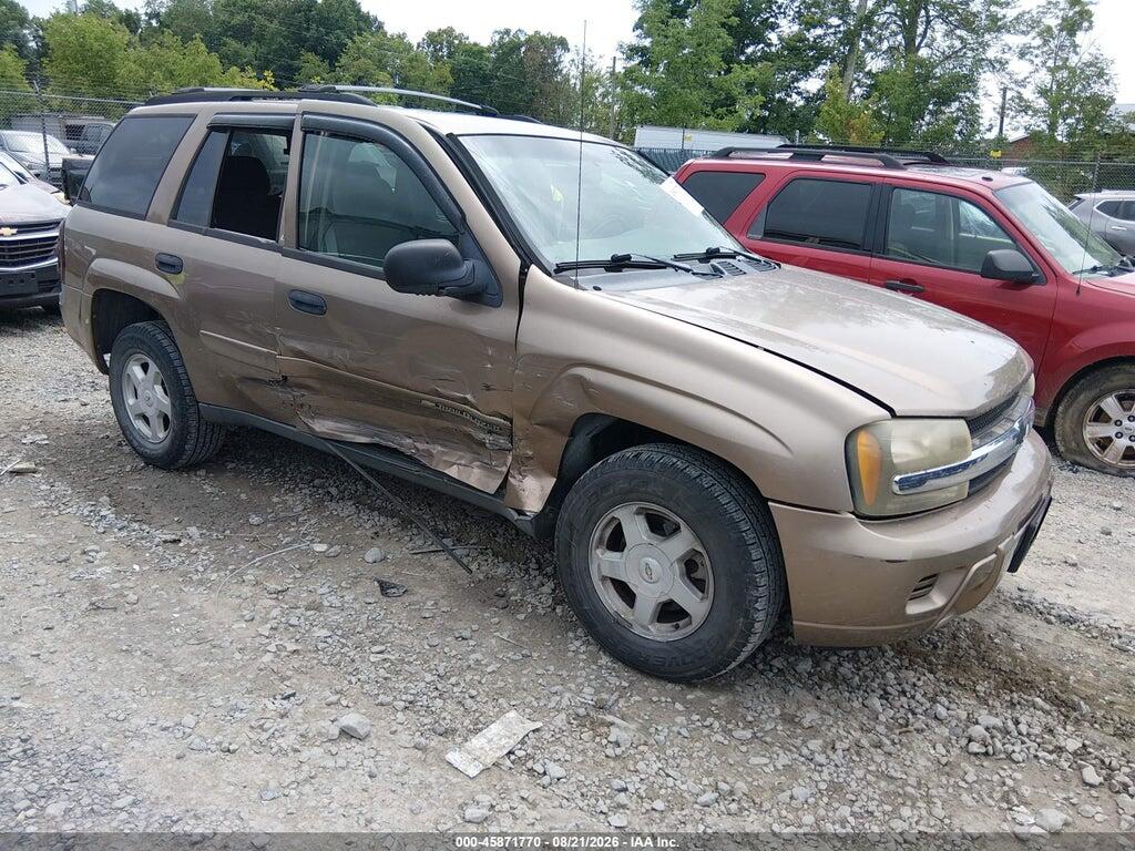 2002 CHEVROLET TRAILBLAZER 1GNDT13S322440854