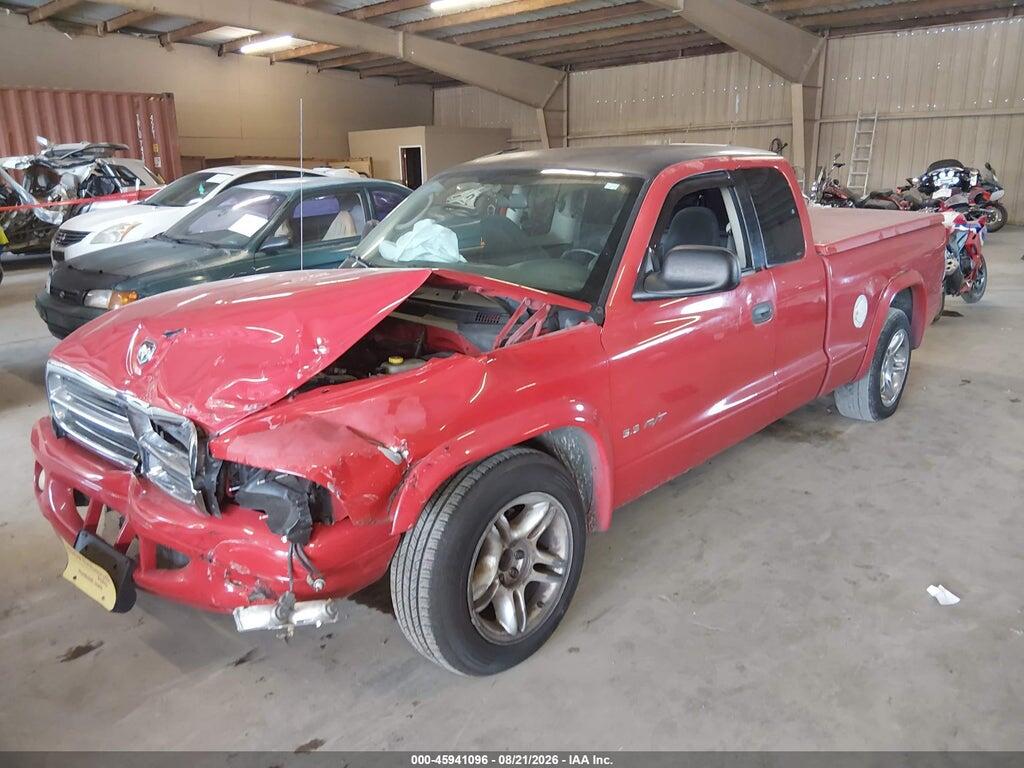 1B7GL32Z72S649501 2002 DODGE DAKOTA photo no. 2