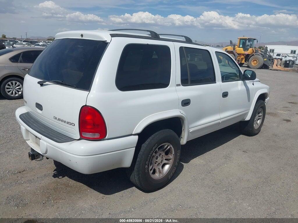 1B4HS48N02F166018 2002 DODGE DURANGO photo no. 4