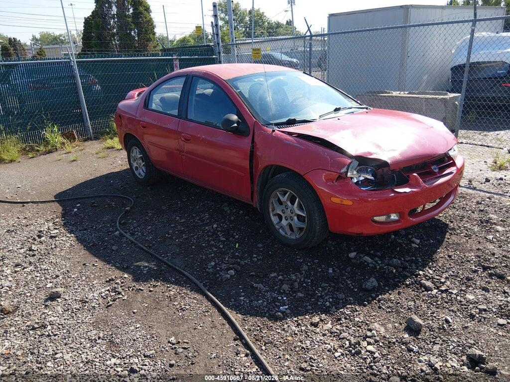 2002 DODGE NEON 1B3ES56C02D590910