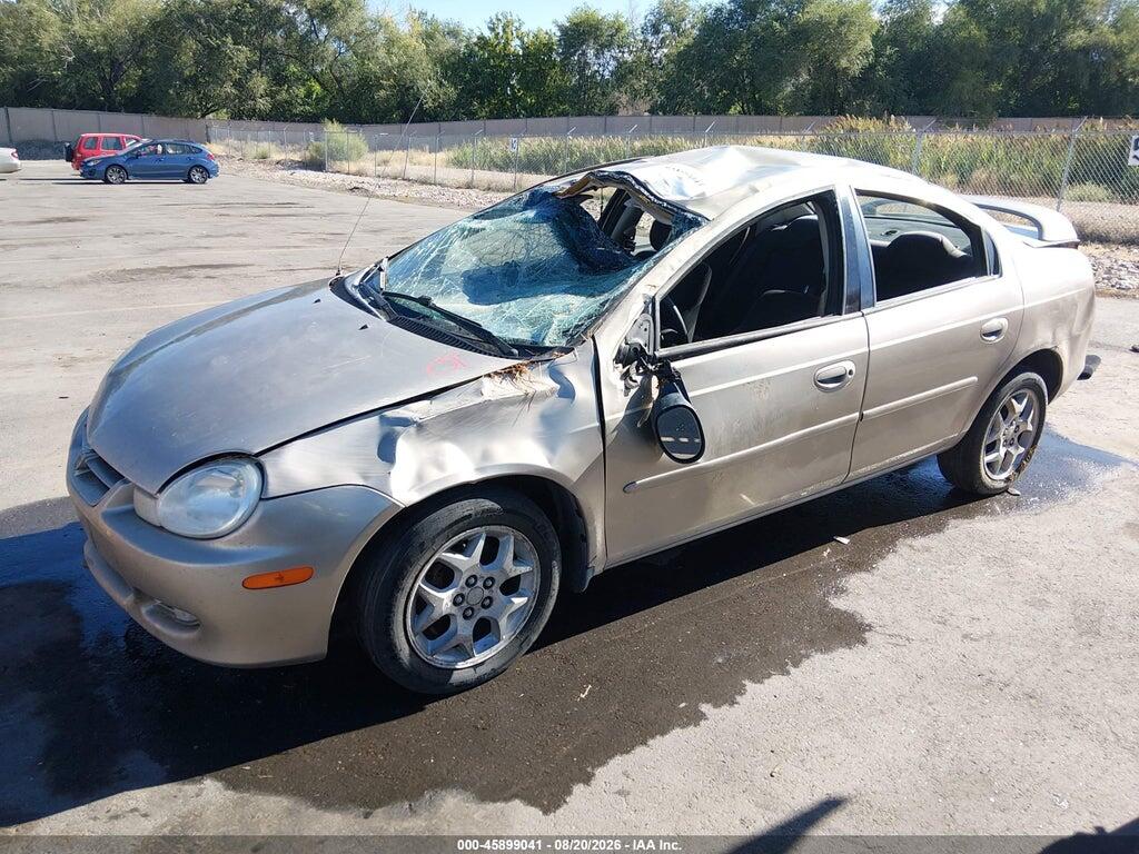 1B3ES56C82D656586 2002 DODGE NEON photo no. 2